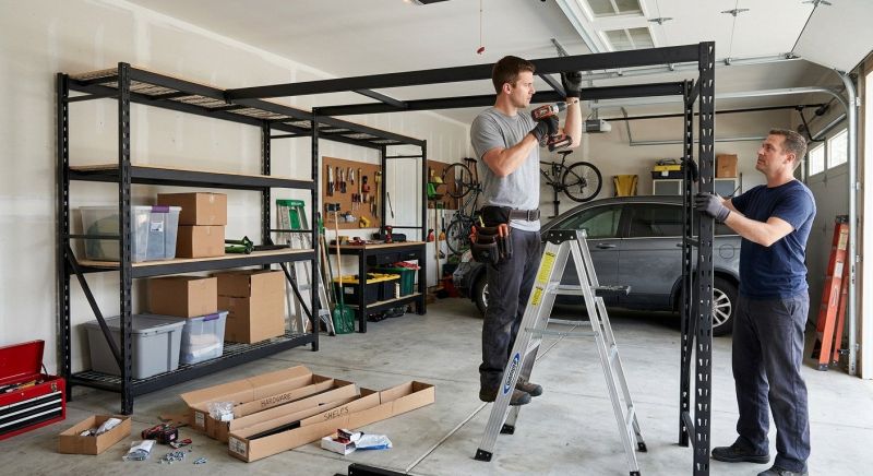 Garage Shelves Installation in Fairfax County, VA