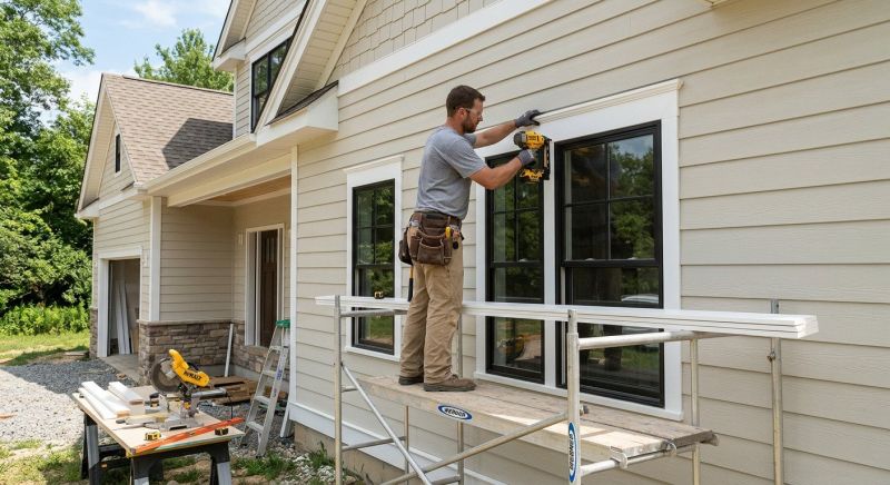 House Trim Installation in Wilmington, NC